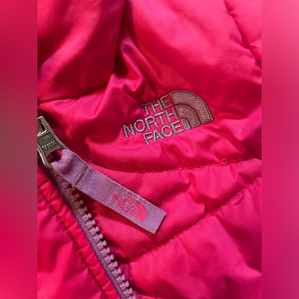 The North Face Hot Pink Quilted Puffer Jacket 2T